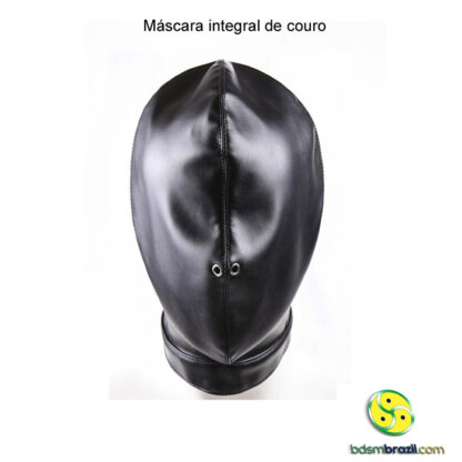 Máscara integral de couro - Image 3