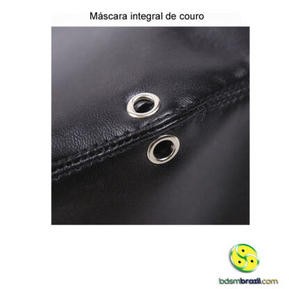 Máscara integral de couro - Image 4