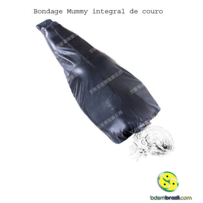 Bondage Mummy integral de couro - Image 2