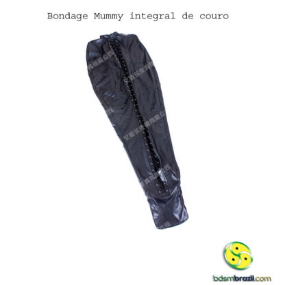 Bondage Mummy integral de couro - Image 3