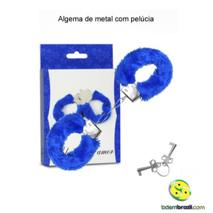 Algema de metal com pelúcia - Image 6