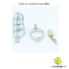 Cinto de castidade masculino com cadeado - Image 2
