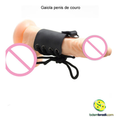 Gaiola penis de couro - Image 2