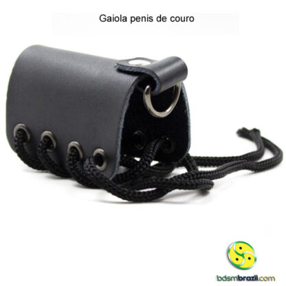 Gaiola penis de couro - Image 3