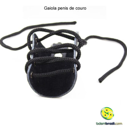 Gaiola penis de couro - Image 5