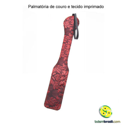 Palmatória de couro e tecido imprimado - Image 2