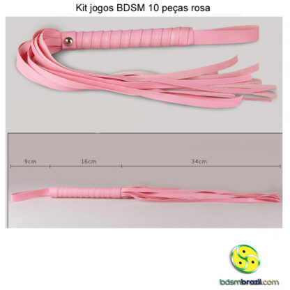 Kit jogos BDSM 10 peças rosa - Image 8