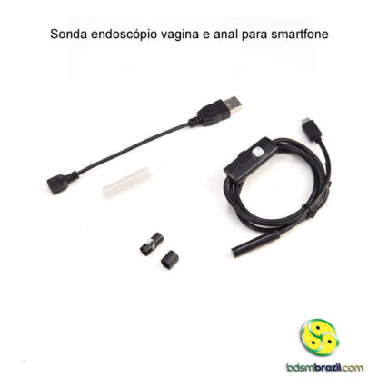 Sonda endoscópio vagina e anal para smartfone - Image 3