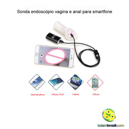 Sonda endoscópio vagina e anal para smartfone - Image 4