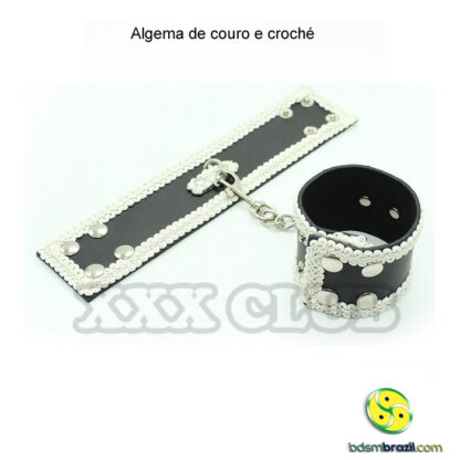 Algema de couro e croché - Image 2