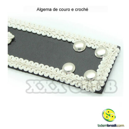 Algema de couro e croché - Image 5