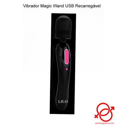 Vibrador Magic Wand USB Recarregável - Image 2