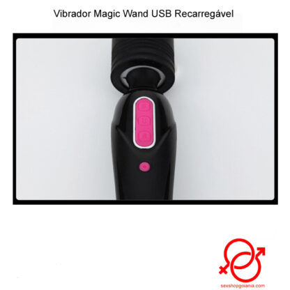 Vibrador Magic Wand USB Recarregável - Image 6