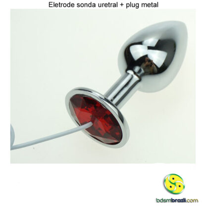 Eletrode sonda uretral + plug metal - Image 3