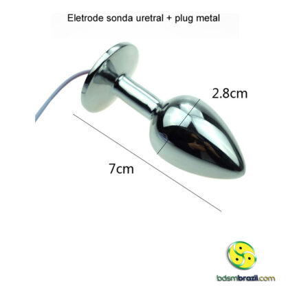 Eletrode sonda uretral + plug metal - Image 4