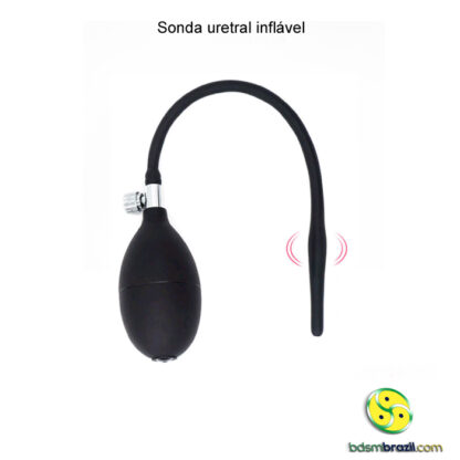 Sonda uretral inflável