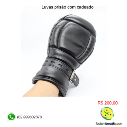 Luvas prisão com cadeado - Image 3