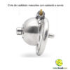 Cinto de castidade masculino com cadeado e sonda - Imagem 3