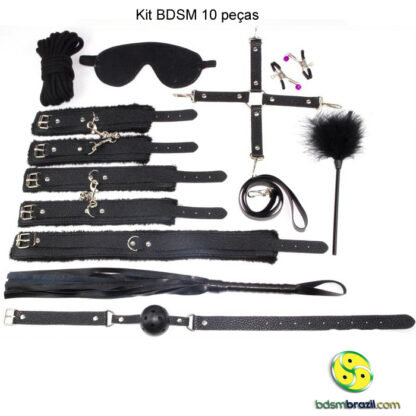 Kit BDSM 10 peças