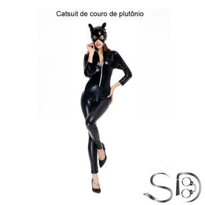 Catsuit de couro de plutônio - Image 5