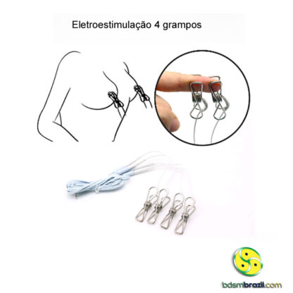 Eletroestimulação 4 grampos - Image 3