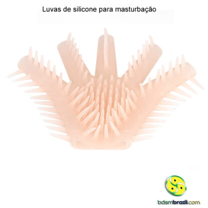 Luvas de silicone para masturbação - Image 3