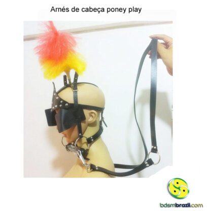 Arnés de cabeça poney play