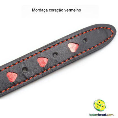 Mordaça coração vermelho - Image 6