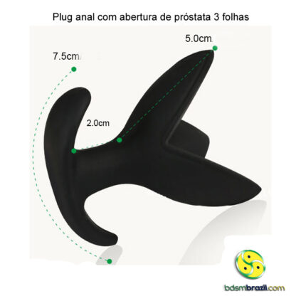 Plug anal com abertura de próstata 3 folhas - Image 2