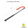 Chicote flogger cauda plástico