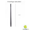 Chicote flogger cauda plástico
