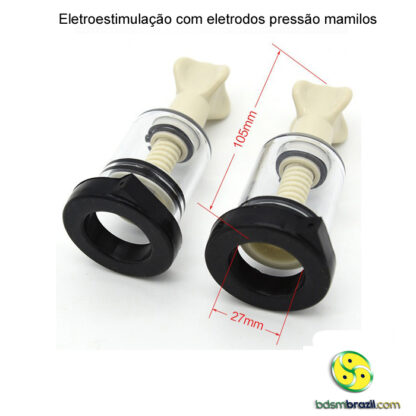 Eletroestimulação com eletrodos pressão mamilos - Image 2