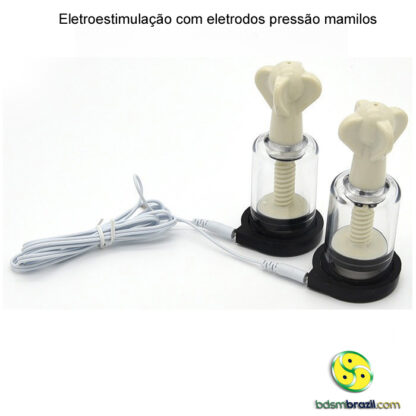 Eletroestimulação com eletrodos pressão mamilos - Image 3