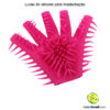 Luvas de silicone para masturbação rosa