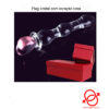 Plug cristal coracão rosa - Imagem 2