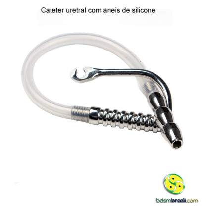 Cateter uretral com aneis de silicone - Image 4