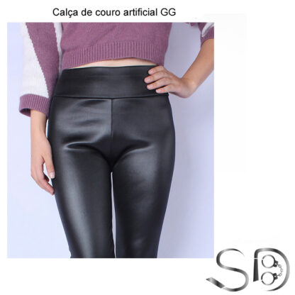 Calça de couro artificial GG - Image 2