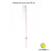 Chicote de couro rosa - Image 3