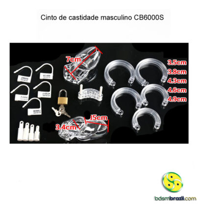 Cinto de castidade masculino CB6000S - Image 3