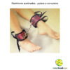 Restritores acetinados - pulsos e tornozelos - Imagem 2