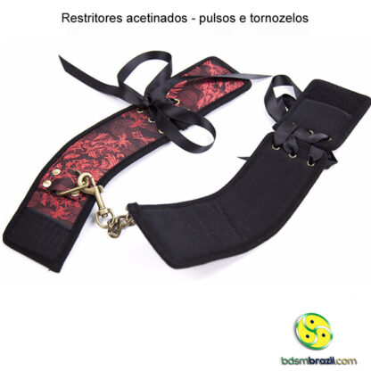 Restritores acetinados - pulsos e tornozelos - Image 3