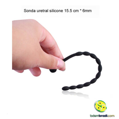 Sonda uretral silicone 15.5 cm * 6mm - Image 3