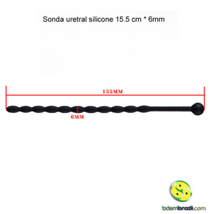 Sonda uretral silicone 15.5 cm * 6mm - Image 4