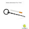 Sonda uretral silicone 13 cm * 8mm - Imagem 2