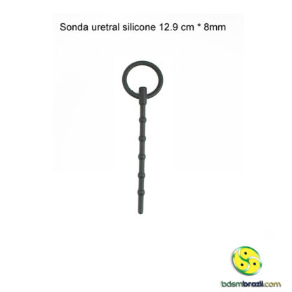 Sonda uretral silicone 12.9 cm * 8mm