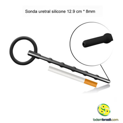 Sonda uretral silicone 12.9 cm * 8mm - Image 2