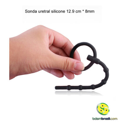 Sonda uretral silicone 12.9 cm * 8mm - Image 4