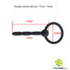 Sonda uretral silicone 7.5 cm * 8mm - Imagem 3