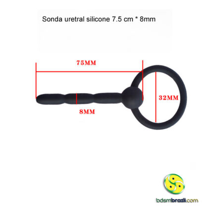 Sonda uretral silicone 7.5 cm * 8mm - Image 3