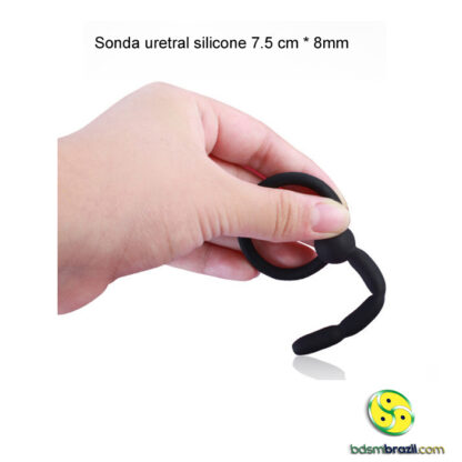 Sonda uretral silicone 7.5 cm * 8mm - Image 4